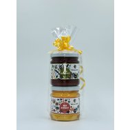 Dárková sada 2x 250g med jarní a medovicový