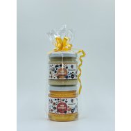 Dárková sada 2x 250g med jarní a pastovaný