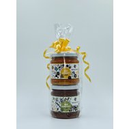 Dárková sada 2x 250g med medovicový a lipový