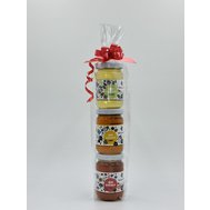 Dárková sada 3x 130g med jarní, lipový a akátový