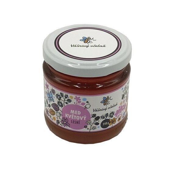 Med květový lesní 250g - Vášnivý včelař